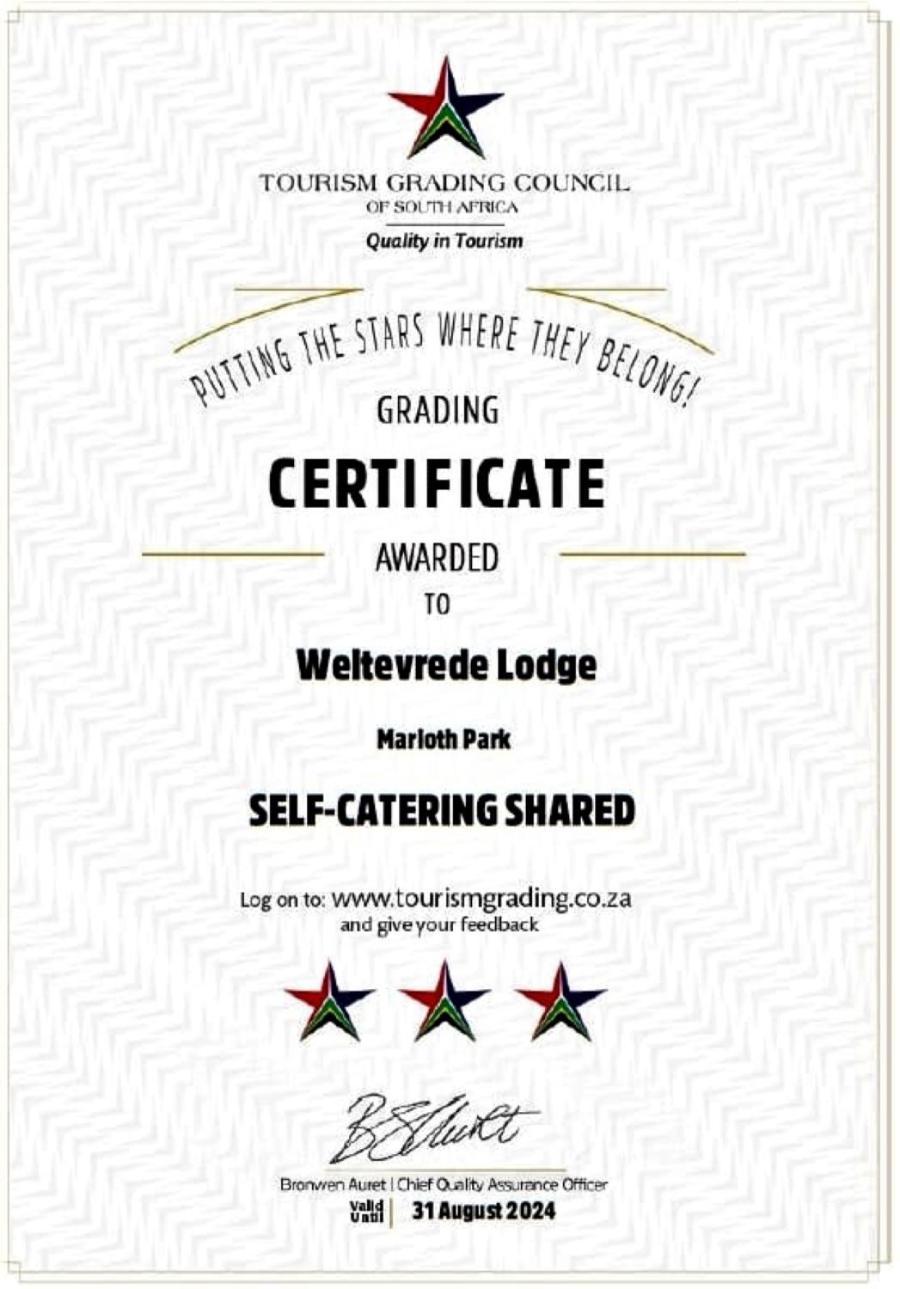 Weltevrede Lodge - Self Catering Houses Marloth Park Kültér fotó